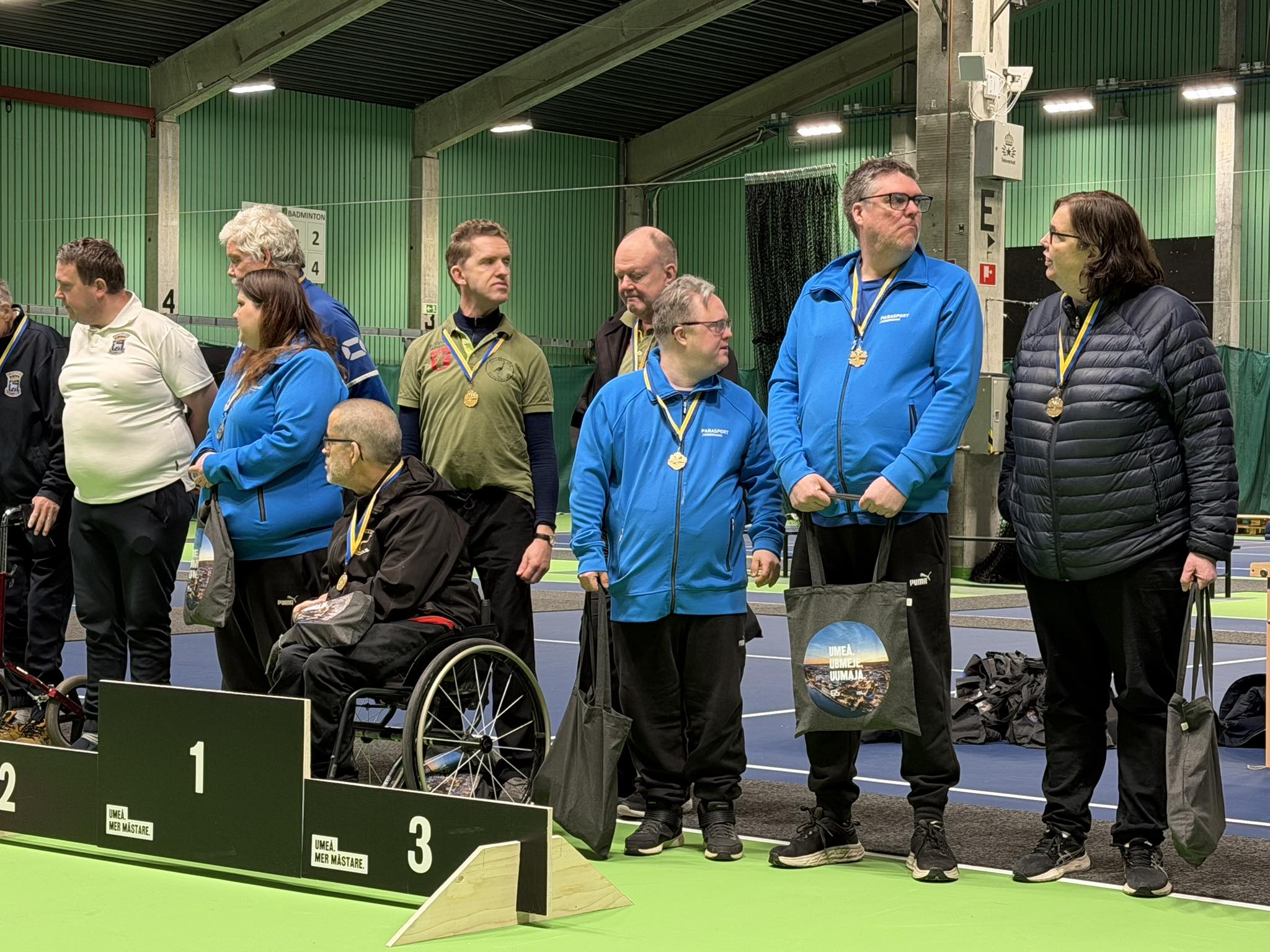 Prisutdelning boccia Sm-veckan 2026