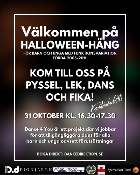 Inbjudan med samma text som i inlägget