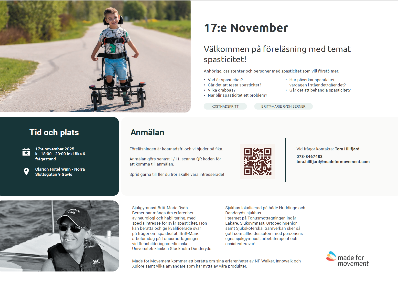 Inbjudan till föreläsning