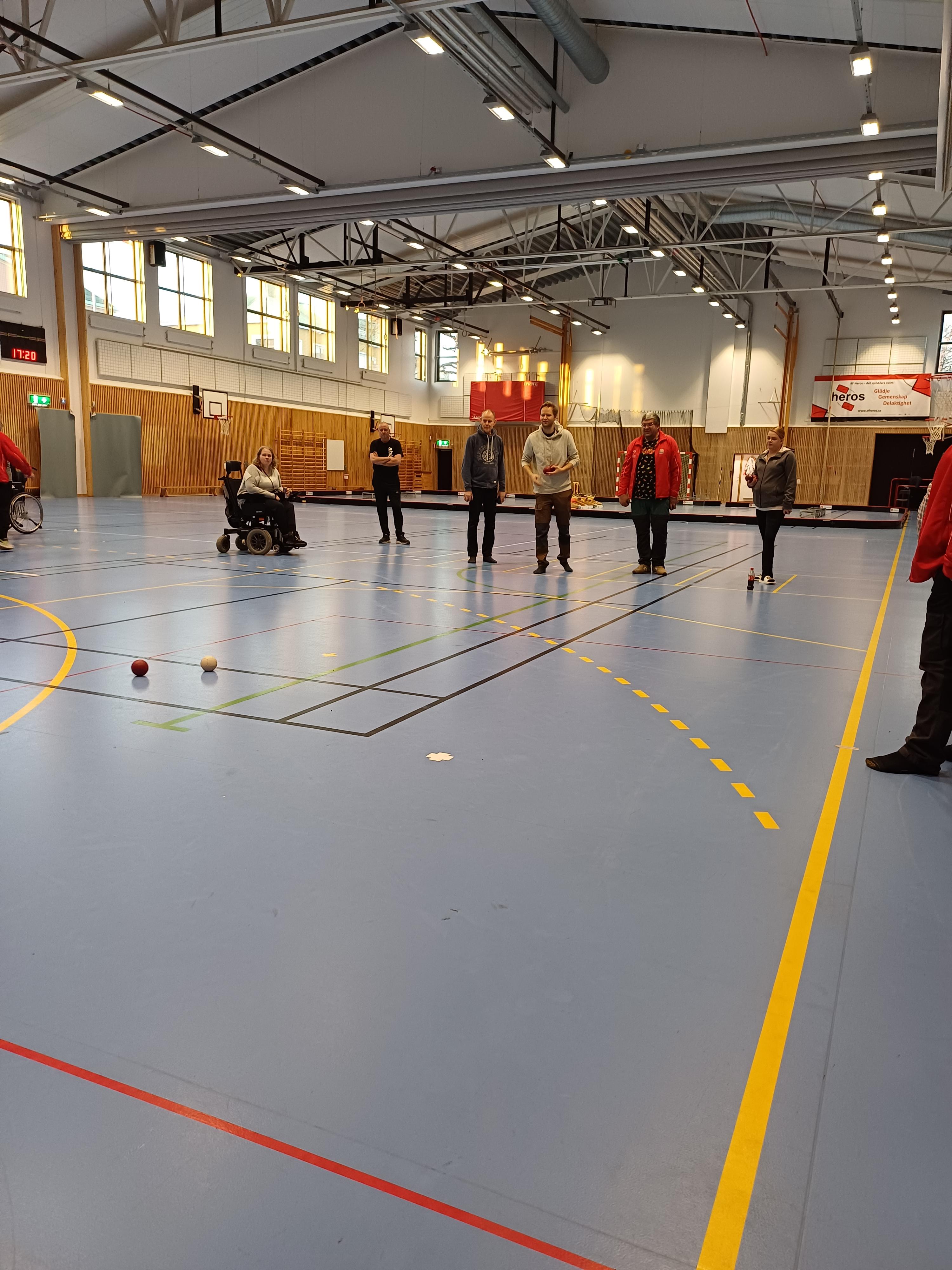 Boccia Prova på dag Gävle