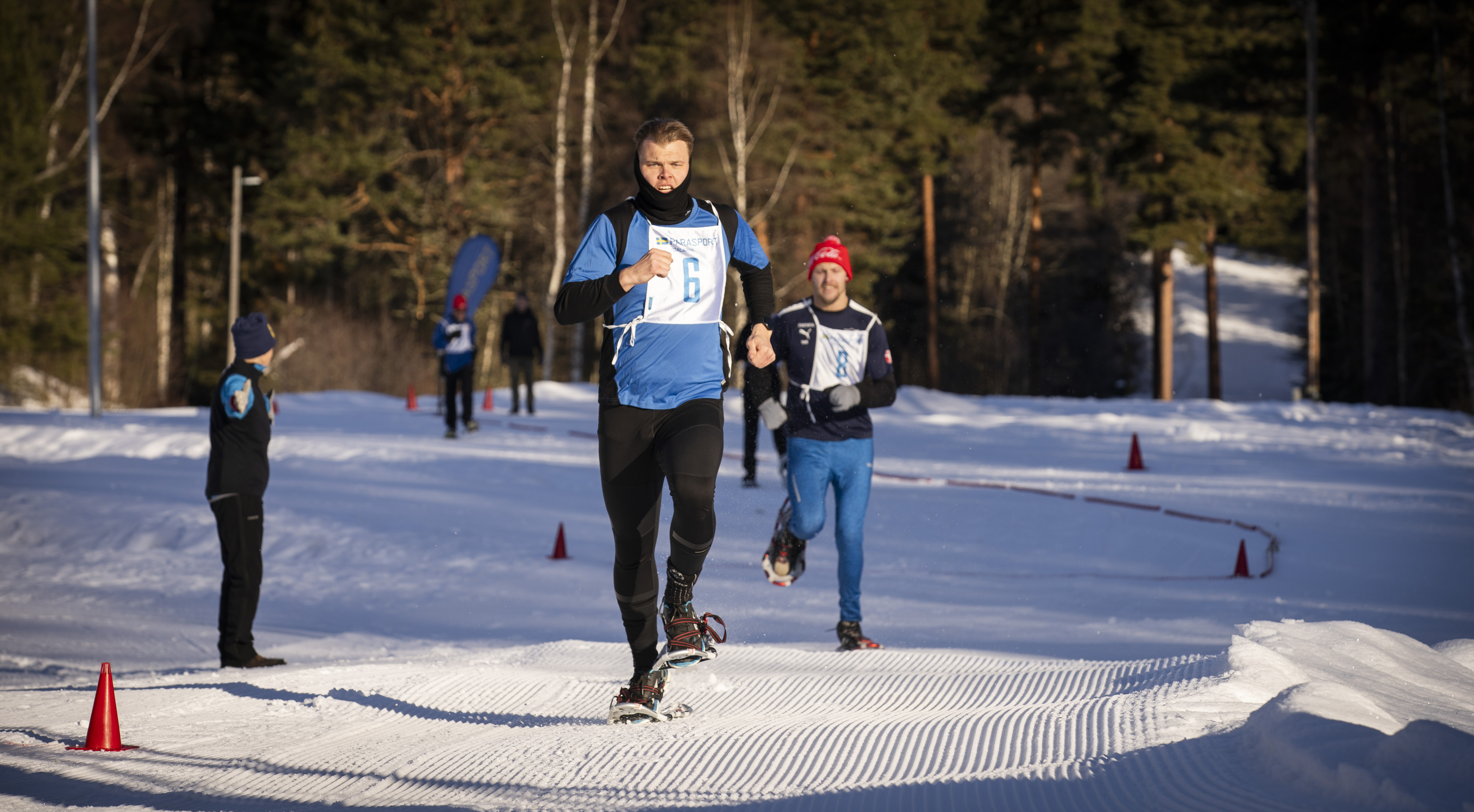 Bild snöskolöpningen ifrån tävlingen i rättvik