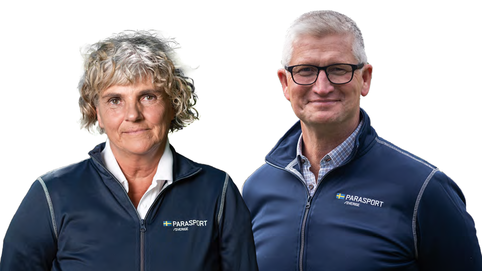 Ordförande Åsa Llinares Norlin och generalsekreterare Bo Sköld