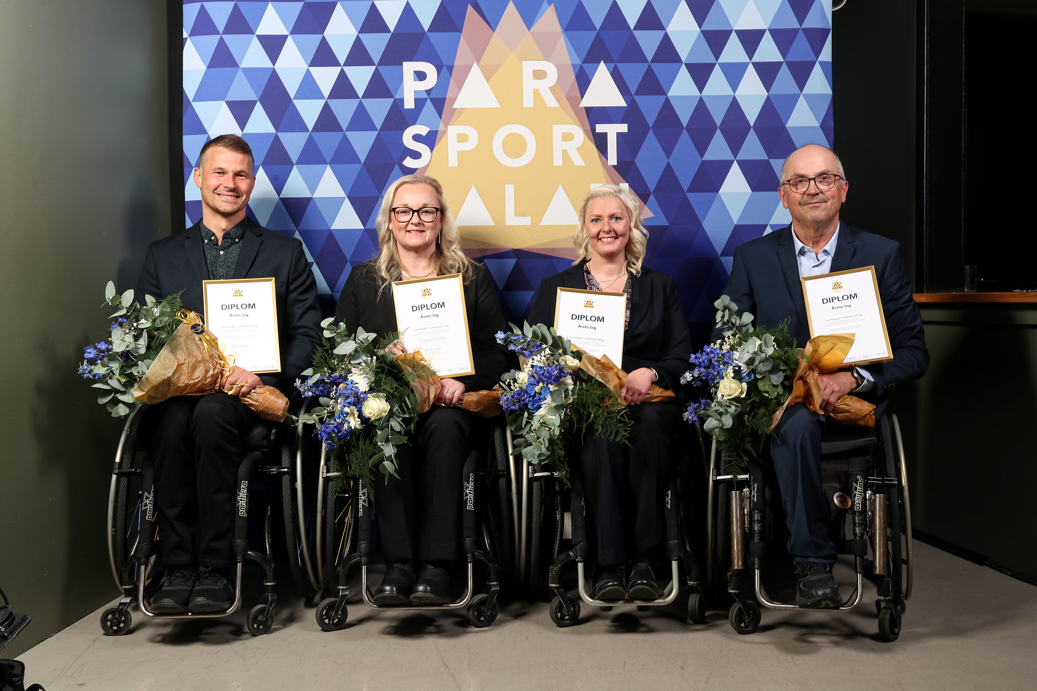 Landslaget i rullstolscurling - årets lag