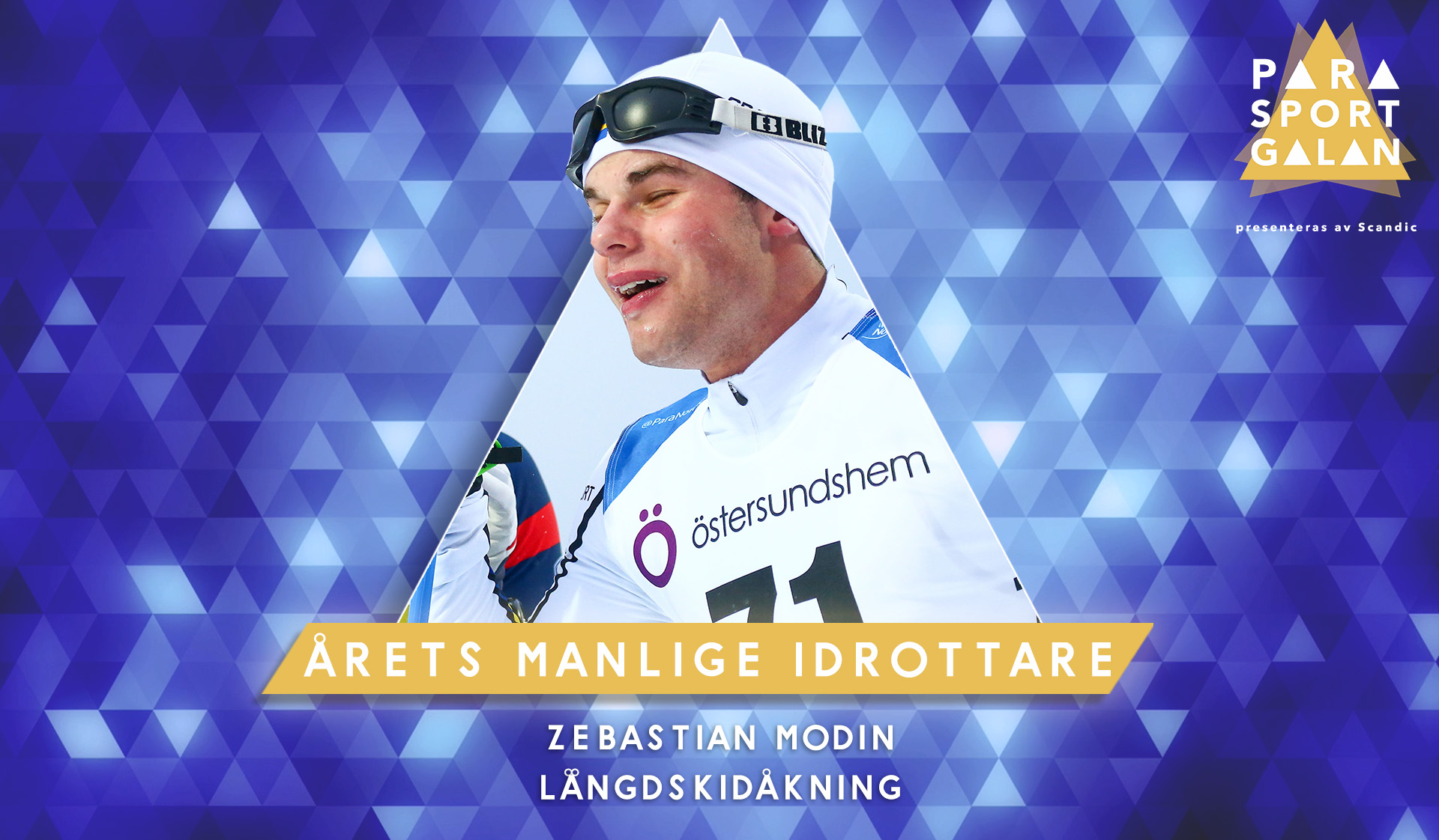 Zebastian Modin - årets manlige idrottare 2020