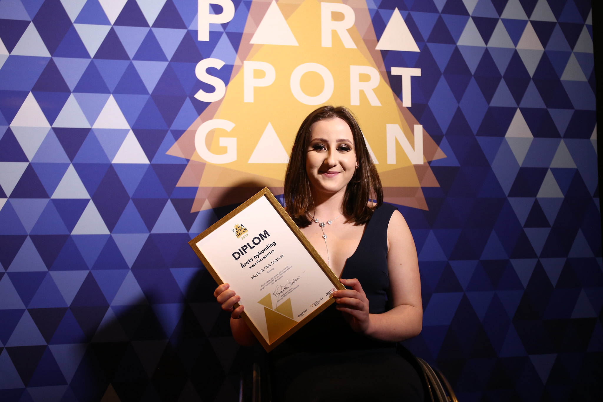 Årets nykomling - 2019 Nicola St Clair Maitland – Simning