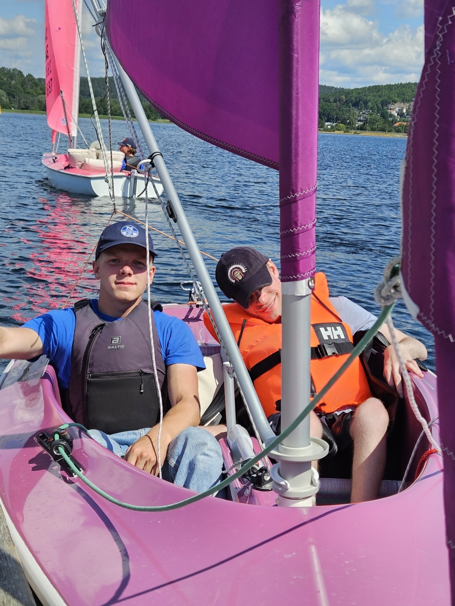 Bild från Parasegling med Ljungskile Segelsällskap