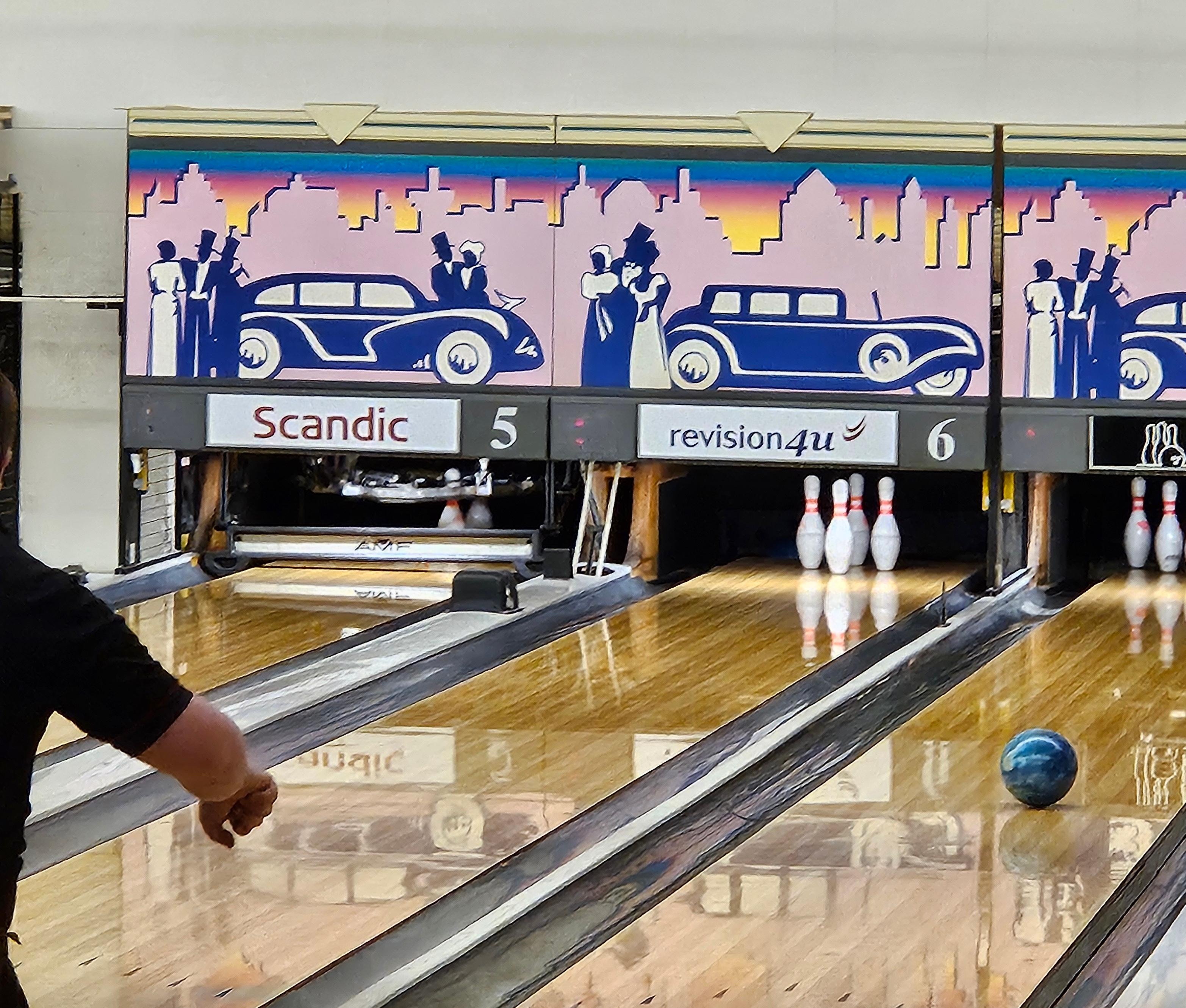 Bowling under X-Y Striken i Bollnäs