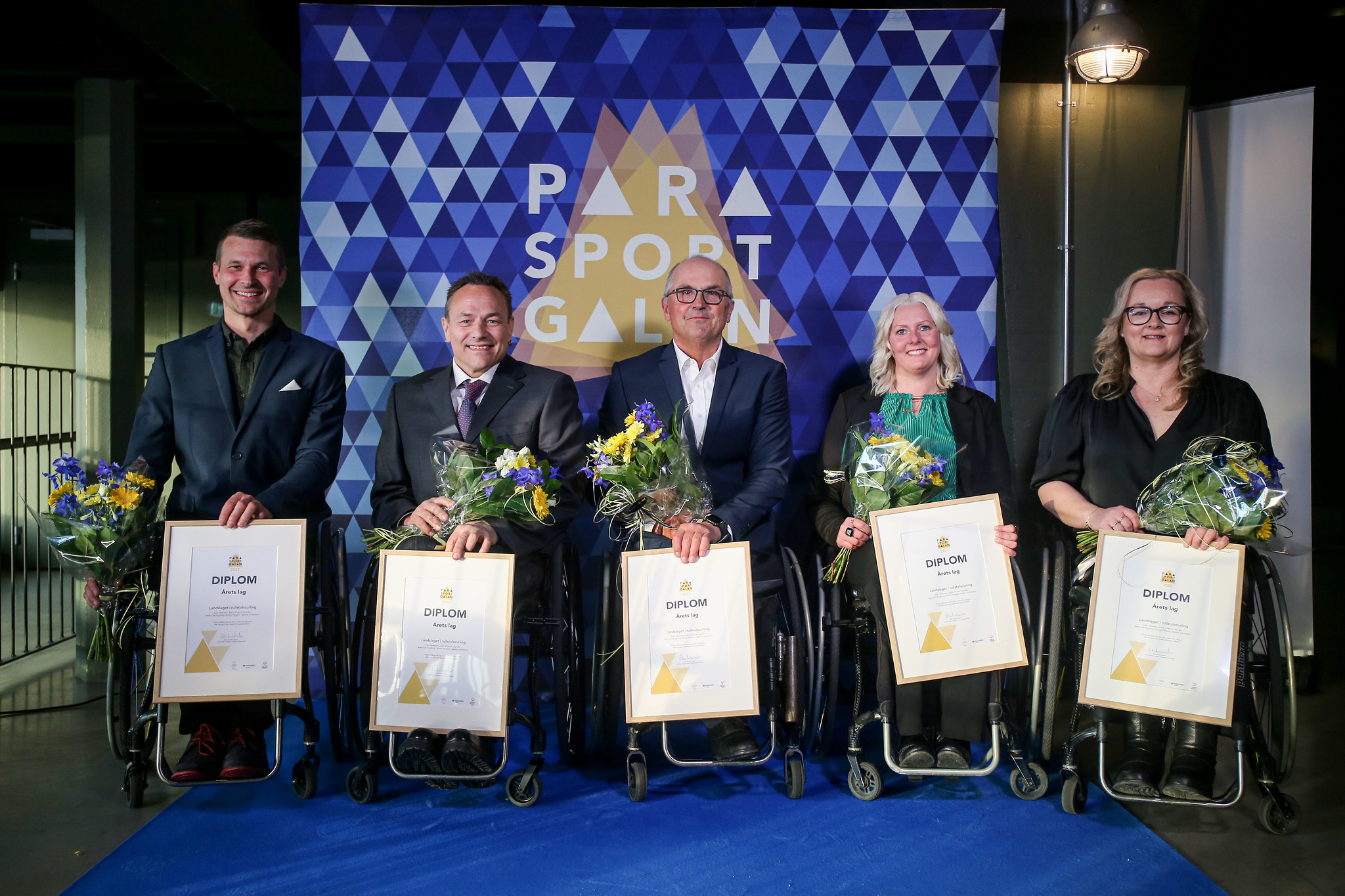 Landslaget i rullstolscurling - årets lag