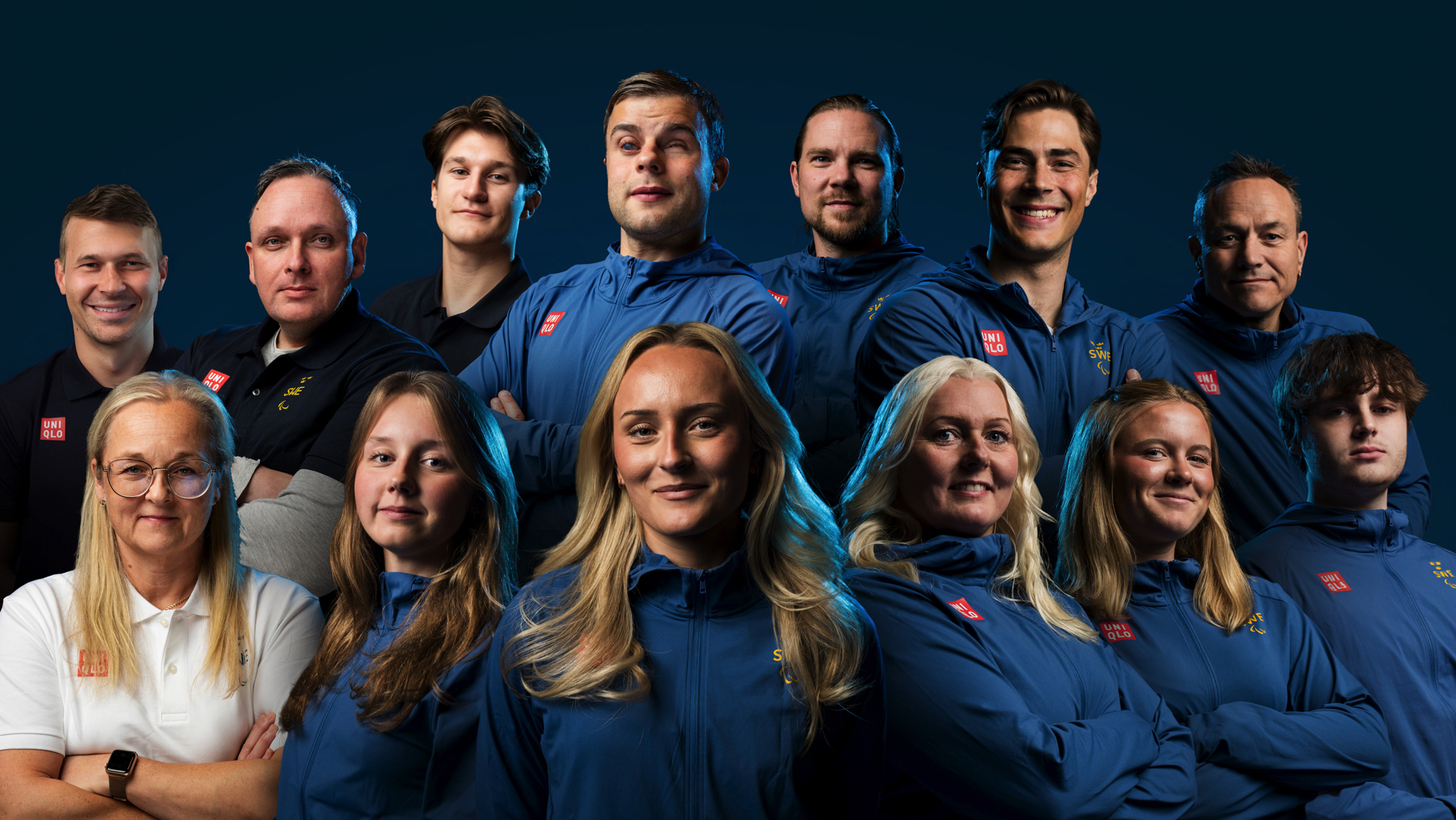 De 13 svenska paralympierna som kommer att tävla i Milano Cortina.