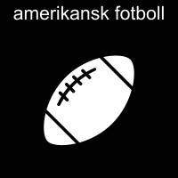 Amerikansk fotboll (oval boll)