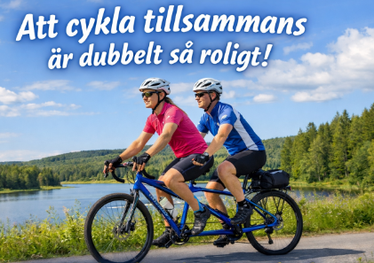 aAI Bild tandemcykel