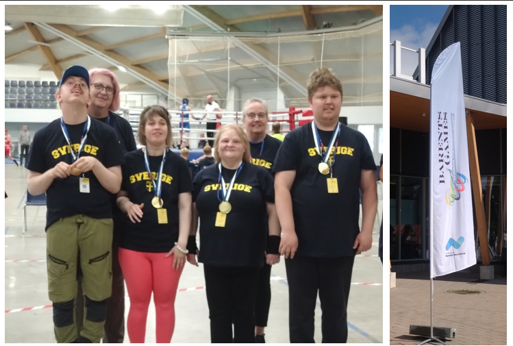 Svenska boccialaget och barents summergames
