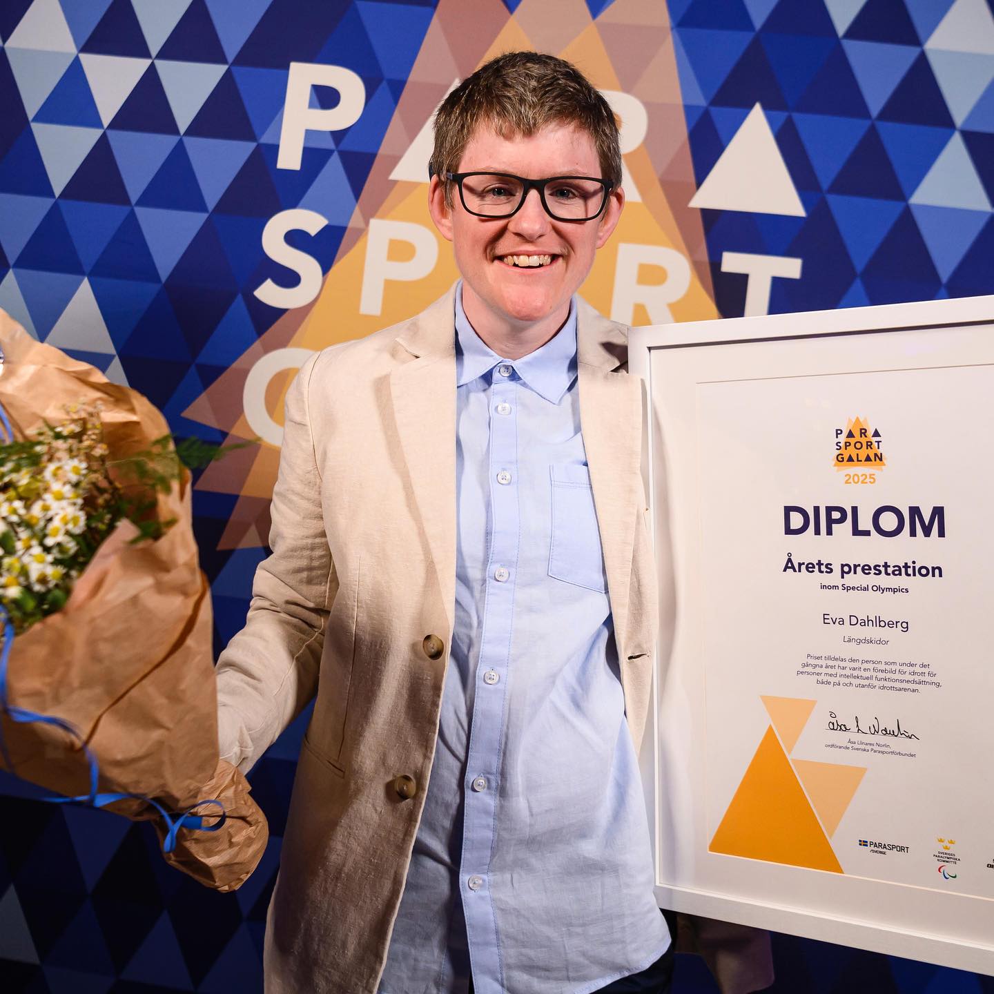 Årets Prestation Eva Dahlberg_foto Parasport Sverige