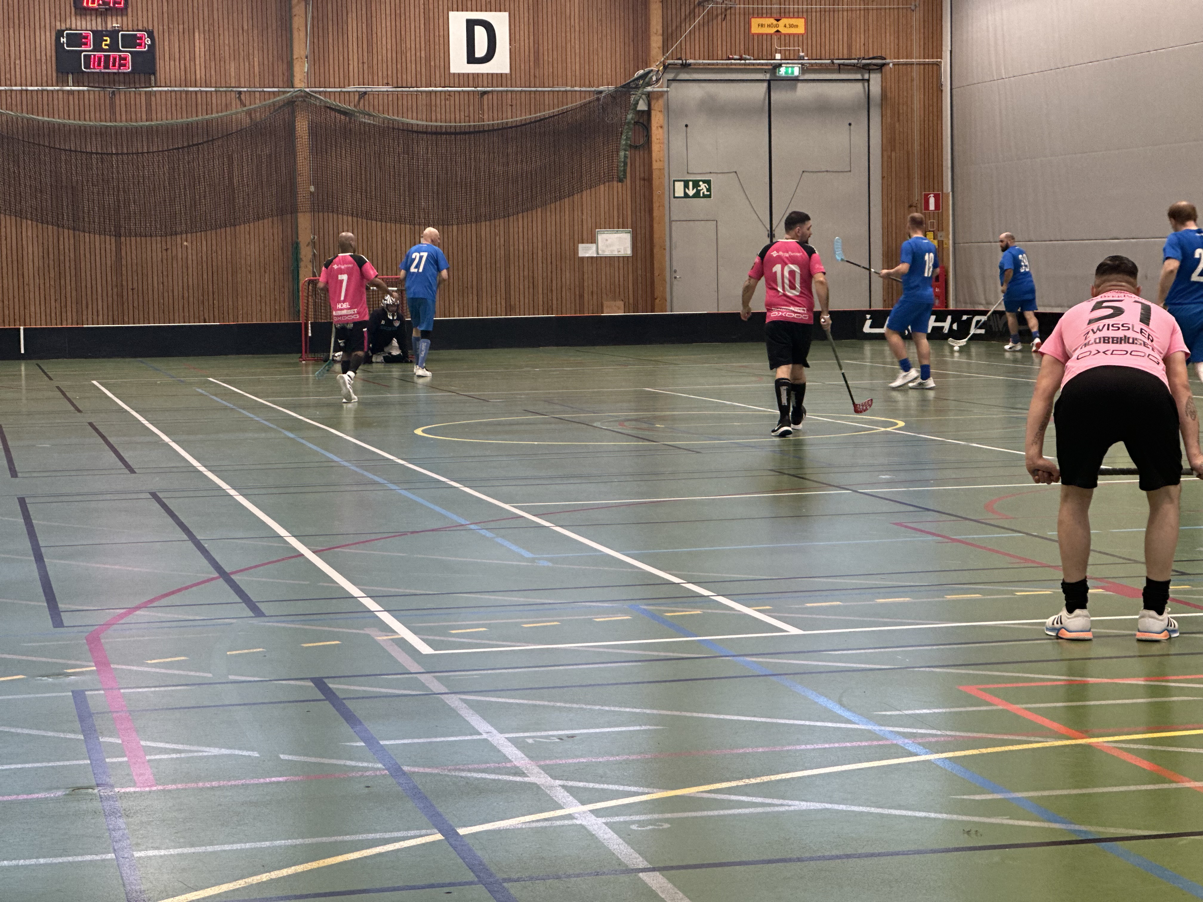Innebandymatch G.U.D-Parainnebandy
