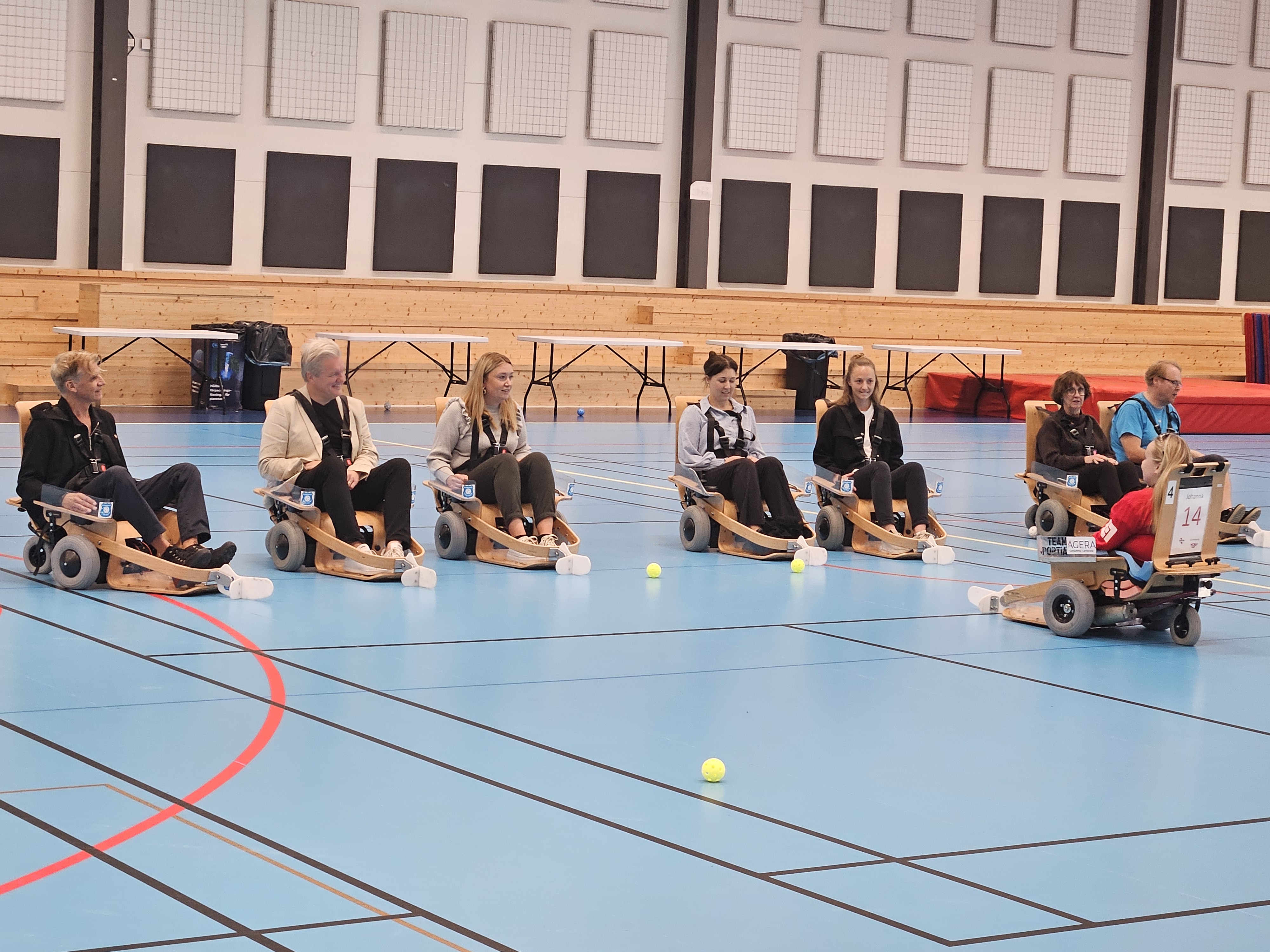 Prova på elinnebandy
