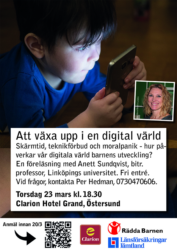 Flyers Föreläsning - Att växa upp i en digital värld