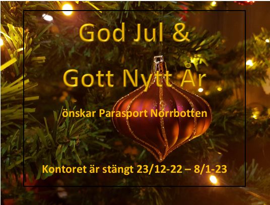 God jul och gott nytt år!
