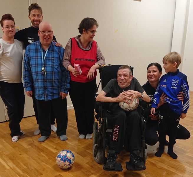 Fotboll Deltagare och tränare
