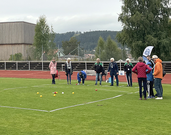 Parasportdagen 2025_Boccia på gräsplan. Krokom Parasport IF som erbjuder den idrotten.