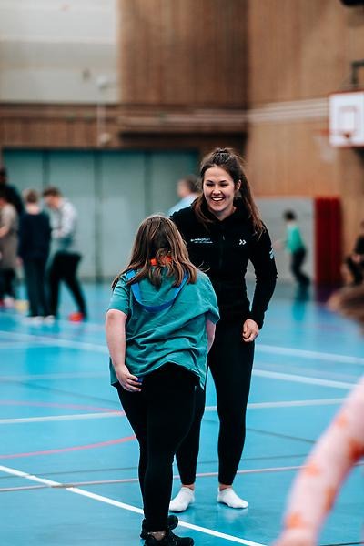 Emelie i gympasal