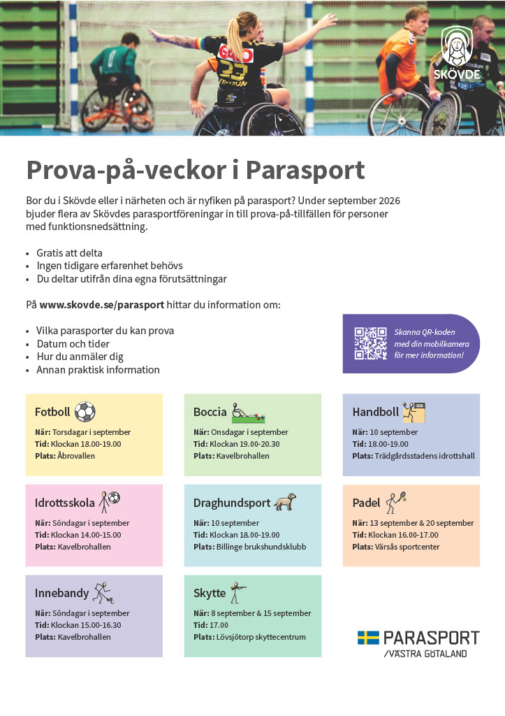 prova på skövde