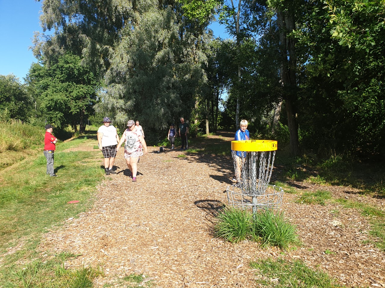 frisbeegolf