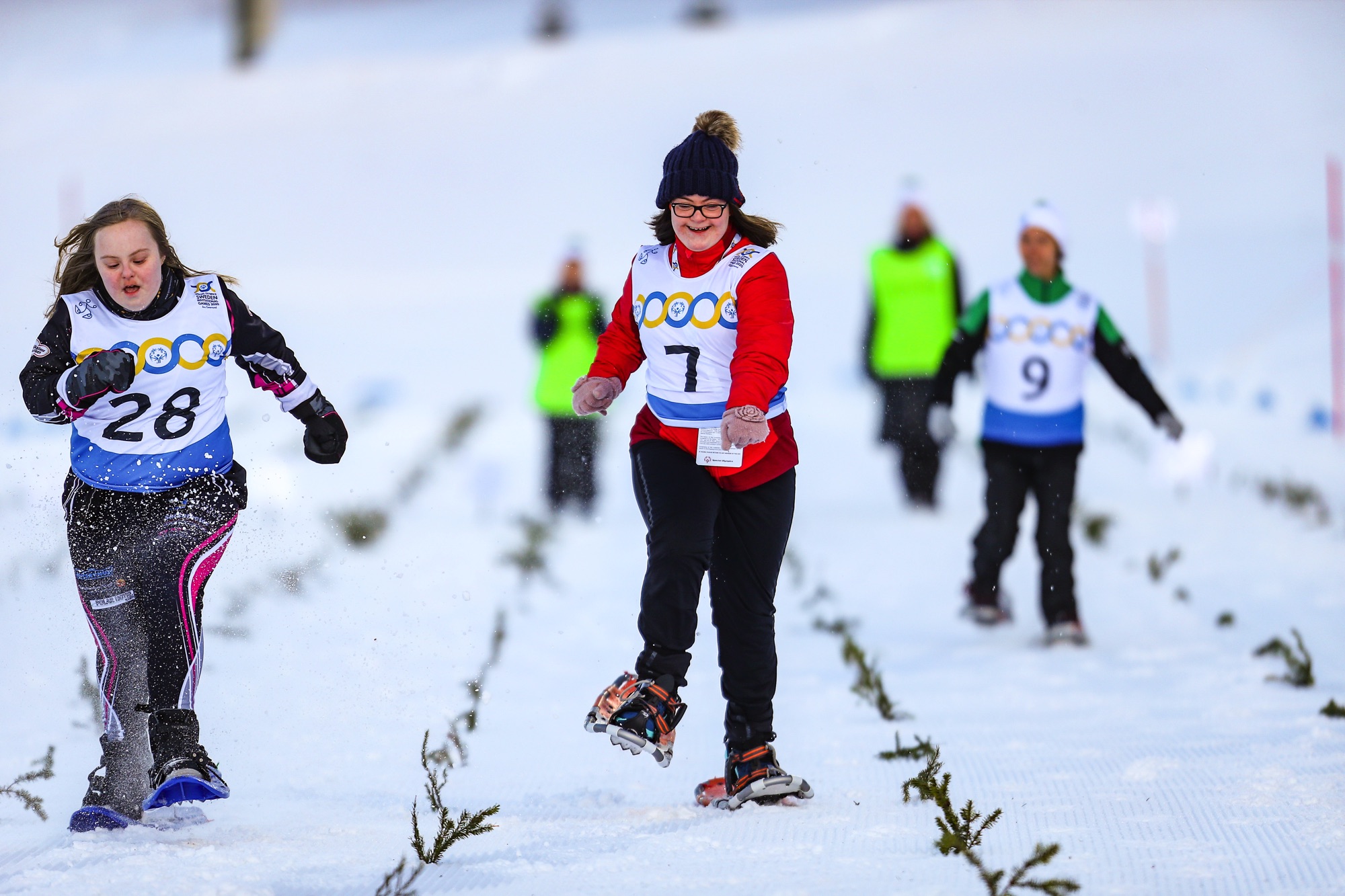 snöskolöpning