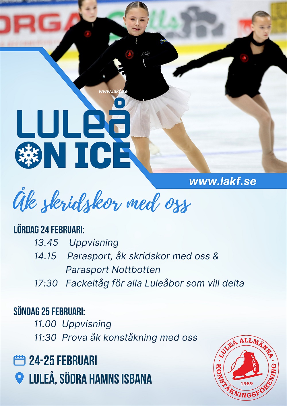 Poster från LAKF följ länken för att få samma information som på bilden