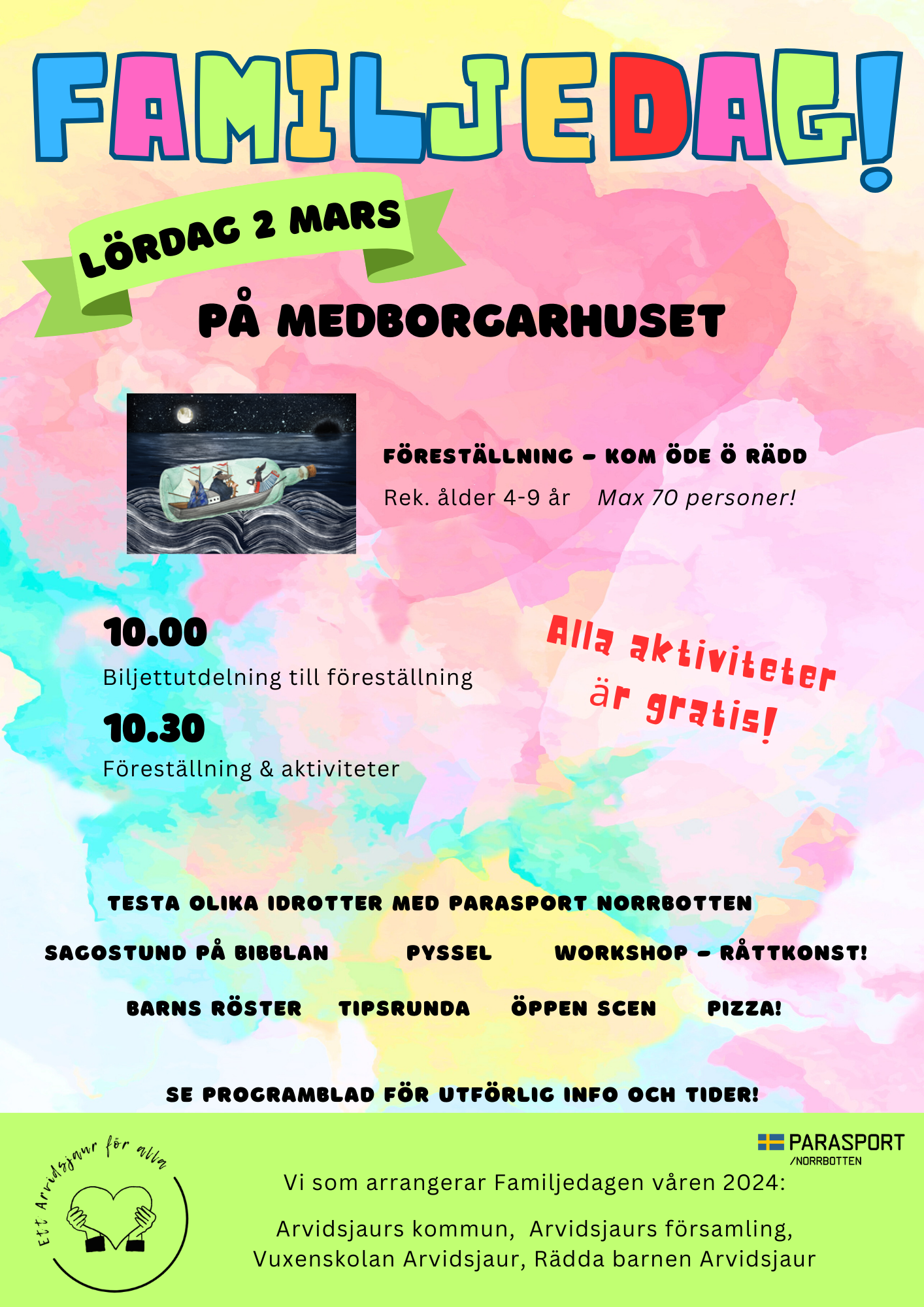 affisch och programblad