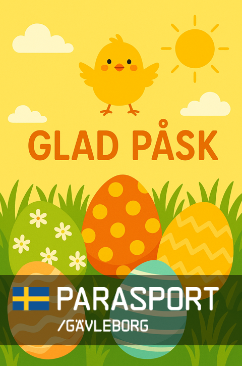Glad Påsk Parasport Gävleborg