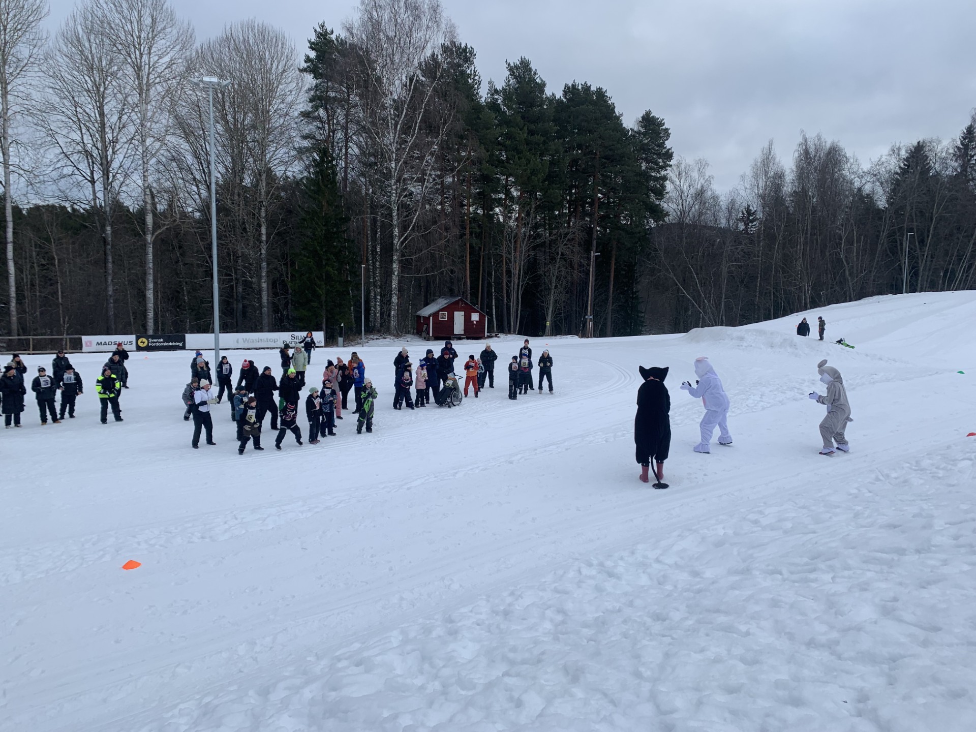 Dalakampen i Snöskolöpninfg i rättvik