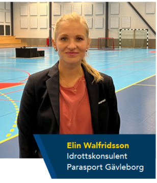 Elin Walfridsson, Idrottskonsulent, Parasport Gävleborg