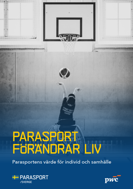 Omslagsbild: Rapporten Parasport förändrar liv