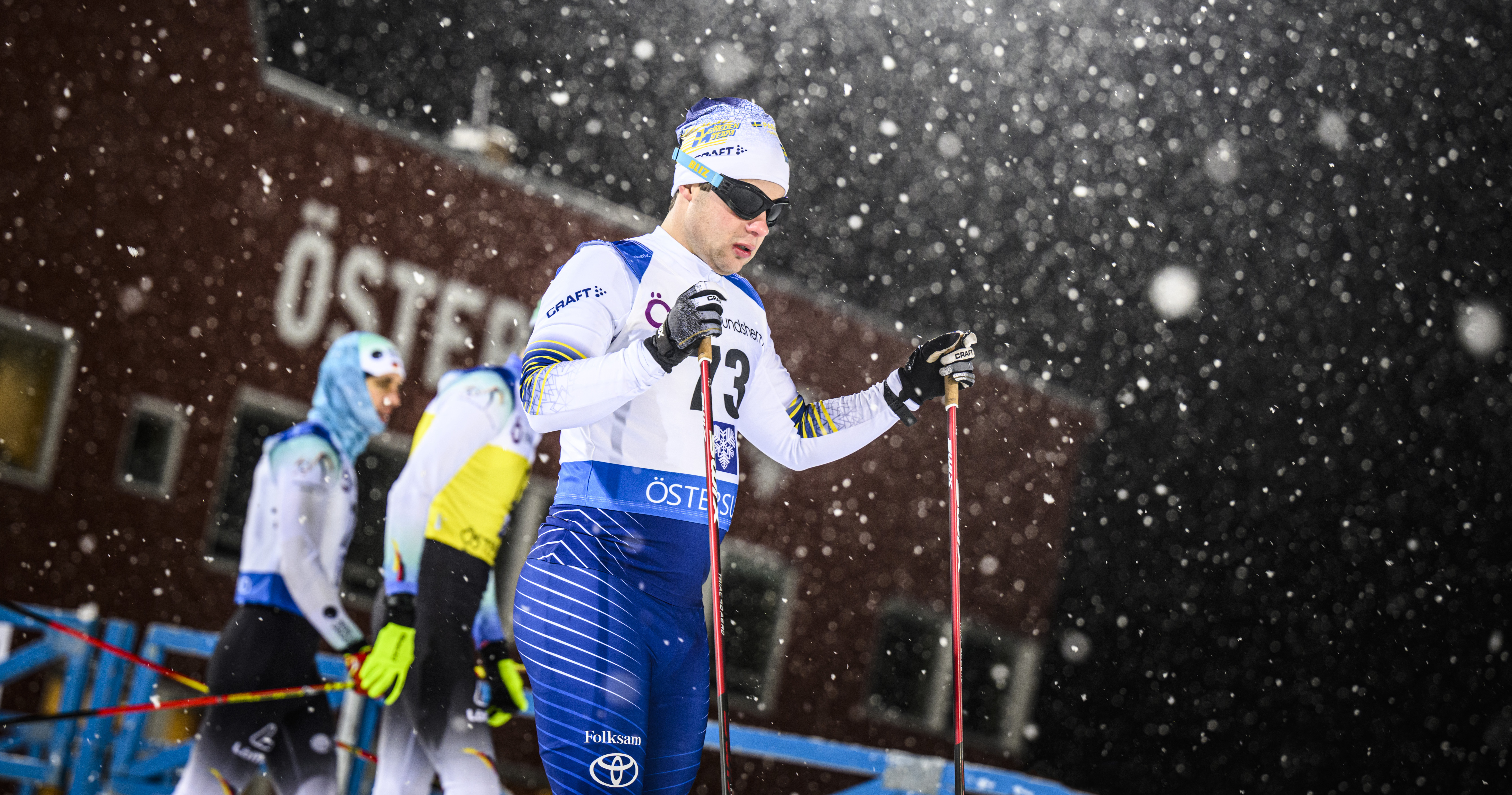 Ellen Westerlund åker skidor.