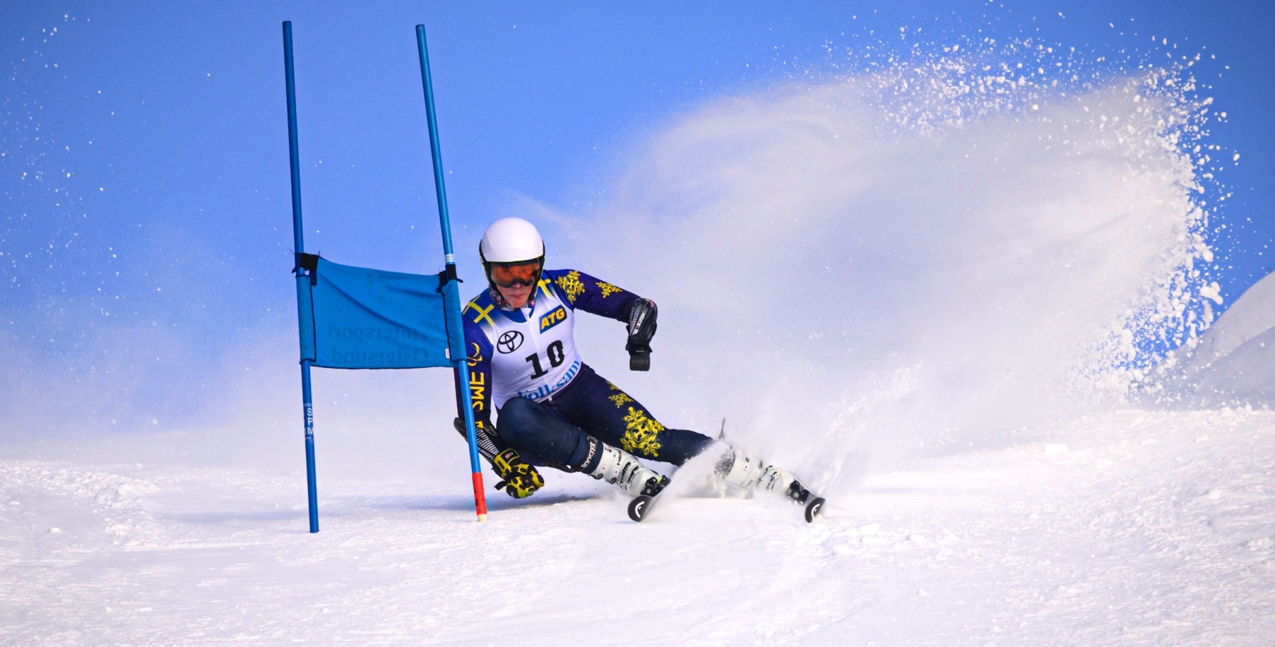Ellen Westerlund åker skidor.