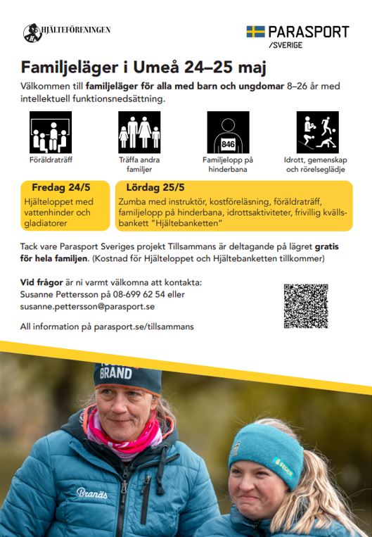 Affisch för familjedagen med samma info som i inlägget