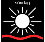 Söndag pictogram
