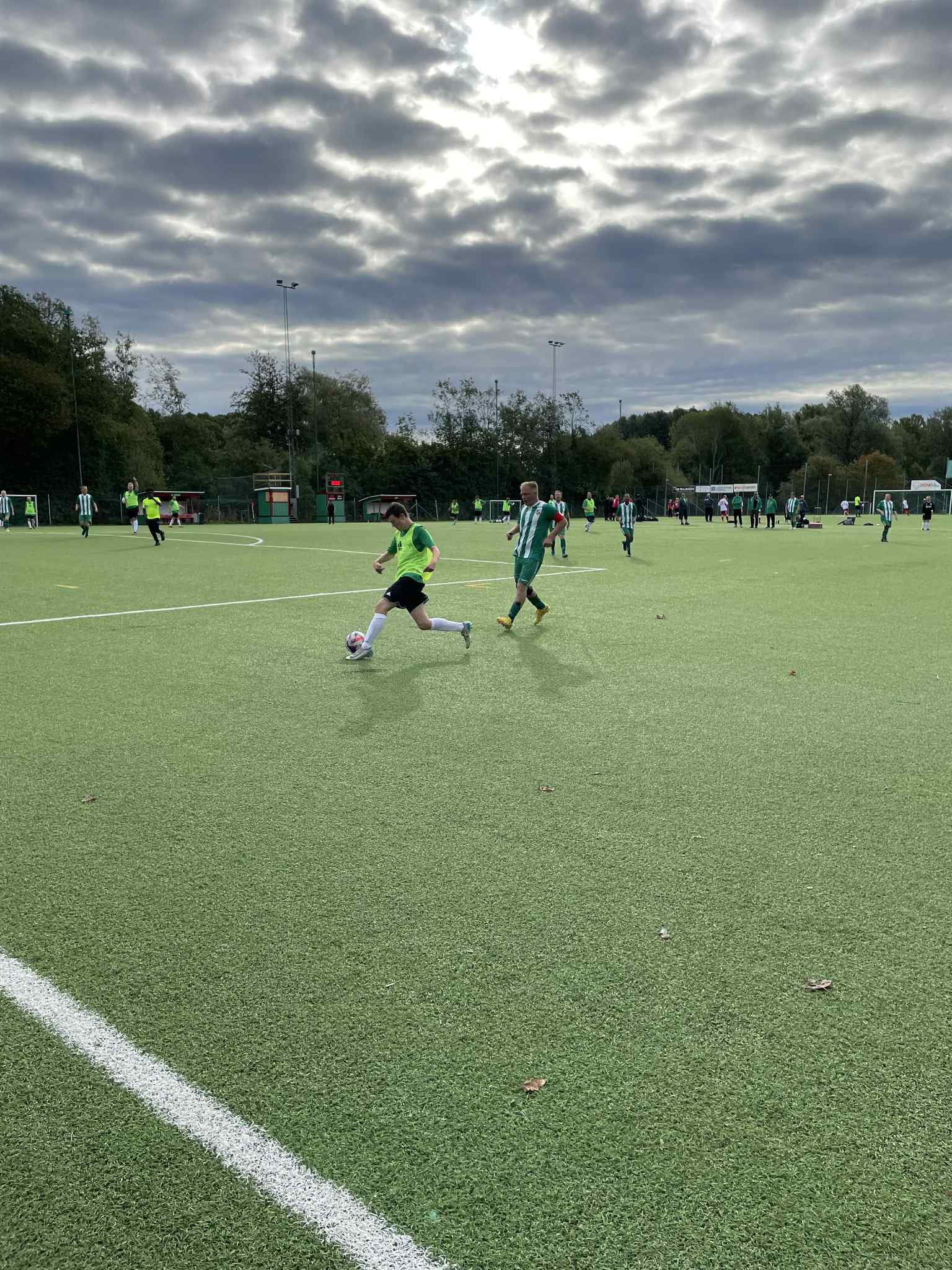 Fotbollsmatch under Svealandsserien