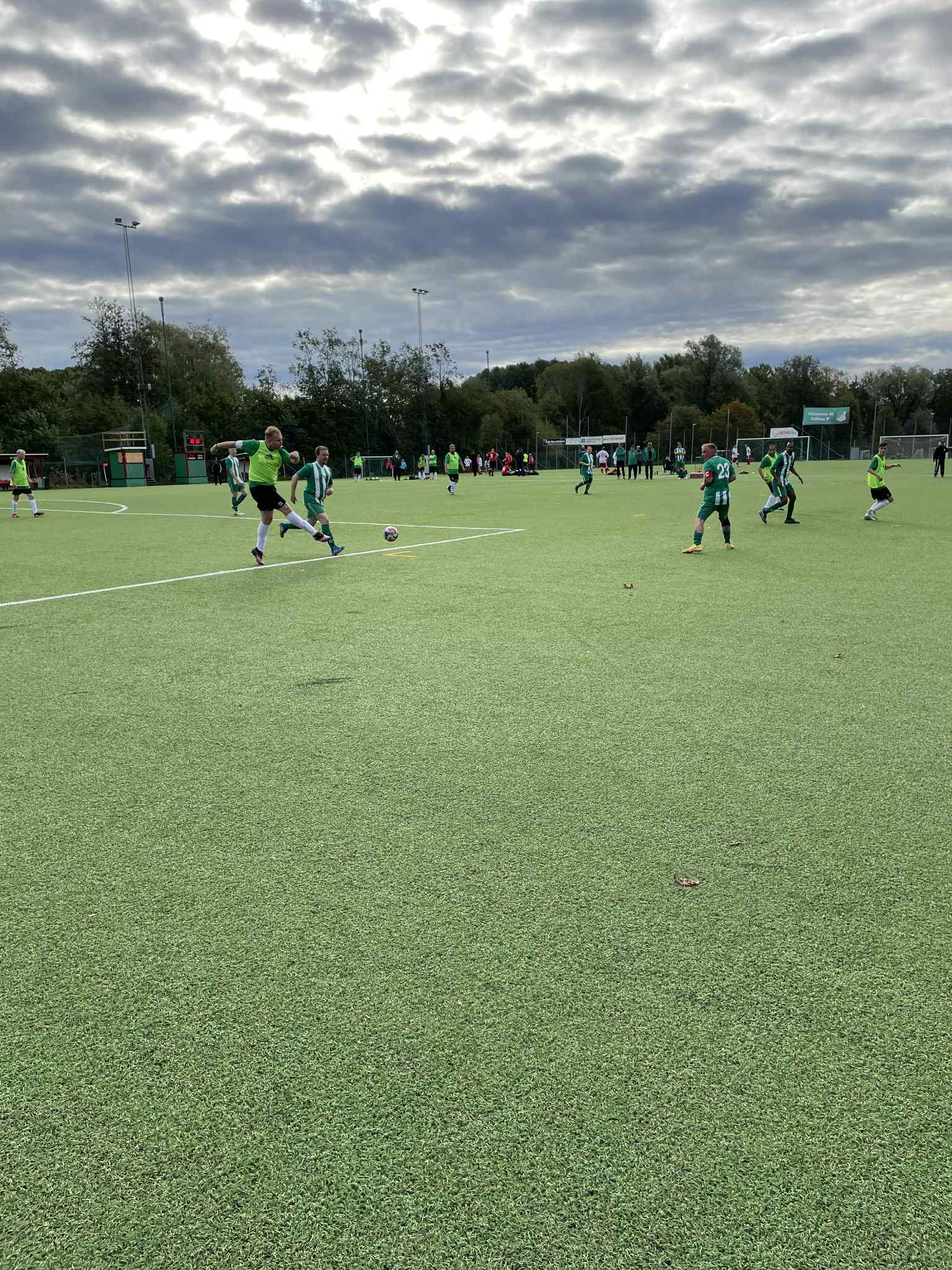 Fotbollsmatch under Svealandsserien