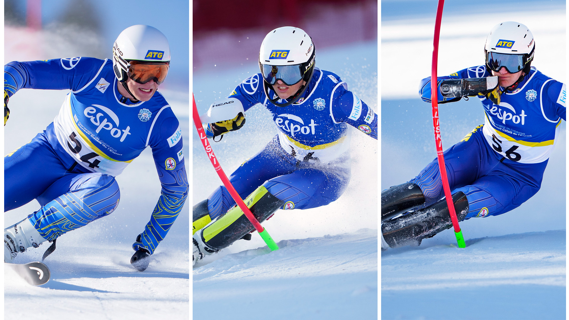 Aaron Lindström, Ebba Årsjö och Arvid Skoglund