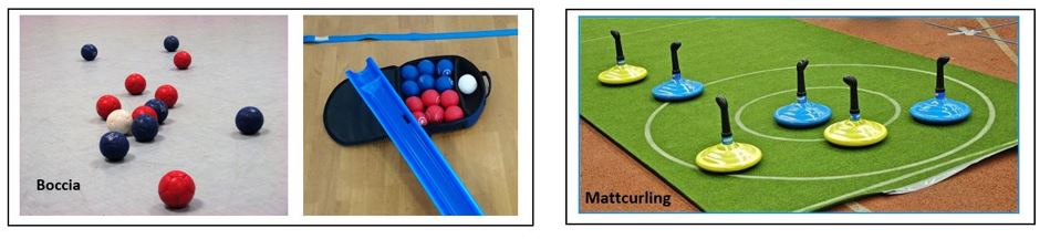 Boccia och mattcurling
