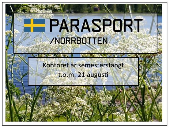 Kontoret är semesterstängt t.o.m. 21 augusti