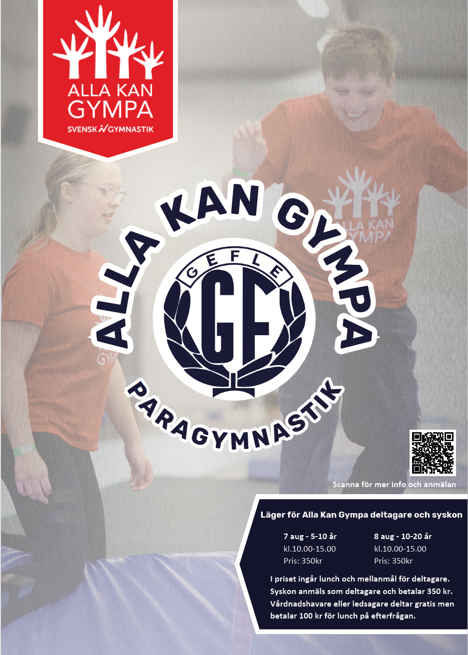 Alla kan gympa anmälan