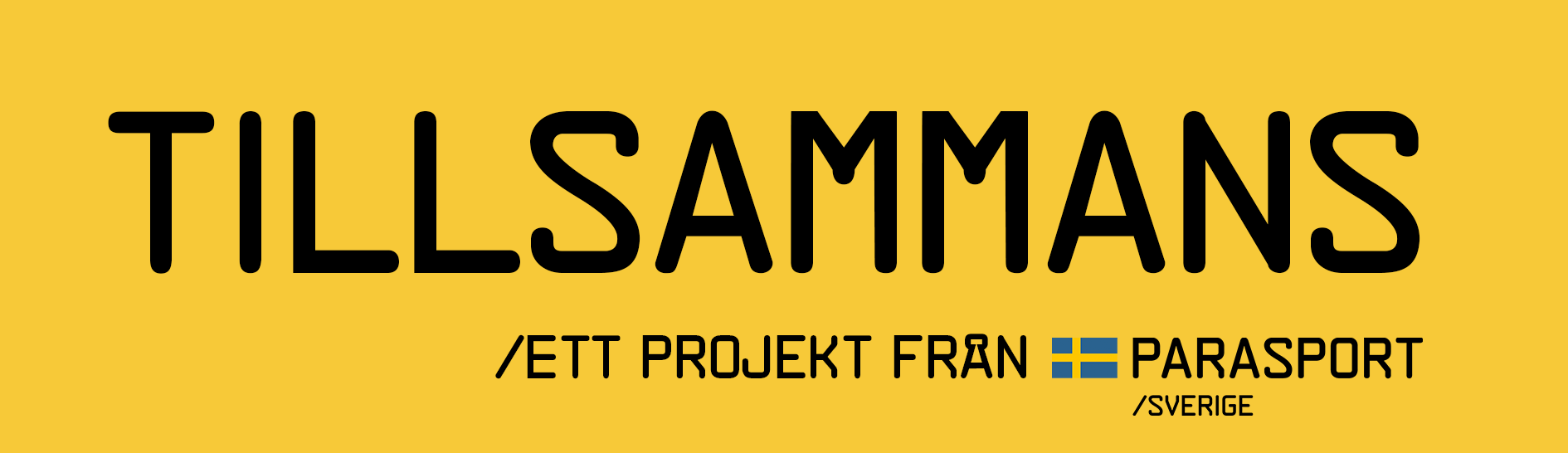 Tillsammans ett projekt från Parasport Sverige
