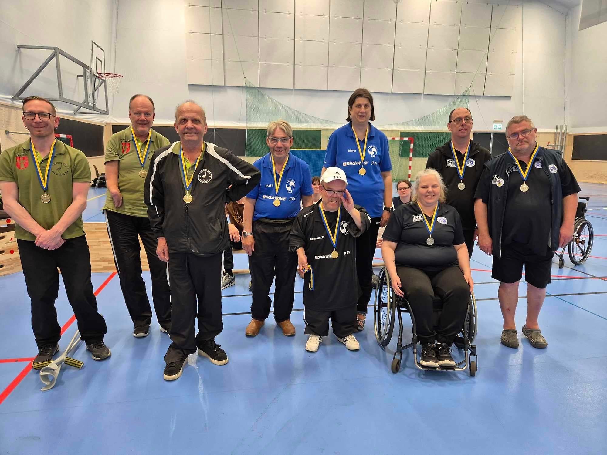 Medaljörerna i klass 3 lag.